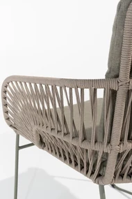 4 Seasons Outdoor Murcia tuinset olijfgroen met teakhouten Lucas tafel 240 cm * Sale *  Tuinset    houtkleur weerbestendig