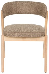 Zuiver Bright Design Eetkamerstoel Eiken Bruin