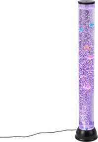 Bubbelbuis zwart 90cm incl. LED RGB - Zoop