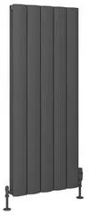 Eastbrook Guardia radiator 45x120cm aluminium 1600W antraciet