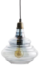 BePure vintage hanglamp glas grijs