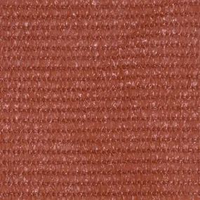 vidaXL Balkonscherm 90x400 cm HDPE terracottakleurig