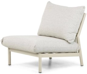 Hoek loungeset 6 personen Aluminium/rope Taupe  Coco Sevilla