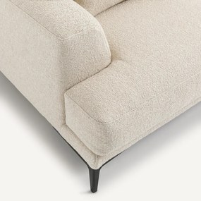 3-zitsbank in bouclé, Marsile