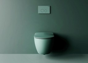 Sanigoods Alpha hangend toilet nijlgroen