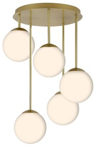 Hanglamp APP1818-5CPR GOLD