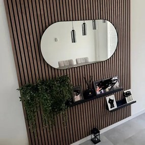 AKU Paneel Akoestisch Vilt Walnoot Light 270x60x2,1cm - 270 cm x 60 cm x 2.1 cm | 10 kg | Paneli akoestische wandpanelen - AKU Wandpanelen