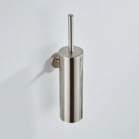 Saniclear Exclusive toiletborstel met wandhouder RVS look