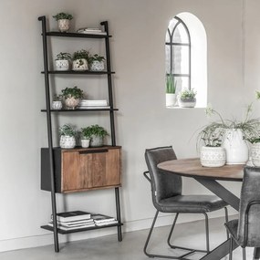 DTP Home Cosmo Wandrek Met Opbergkast - 70x35x200cm.
