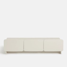 Gelakt hifi tv-meubel, 3 deuren, breedte 170 cm, CESCO