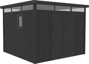 Falun metalen gereedschapsschuur 2,9 x 2,9 m CoverTech antraciet