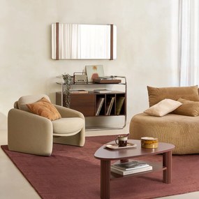 Spiegel notenhout 120 x 64 cm Nemma