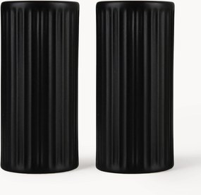 Zout- en peperstrooier Groove met groefstructuur, 2-delig