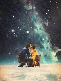 Ilustratie Take You To the Stars for a Second Date, Frank Moth, (30 x 40 cm)