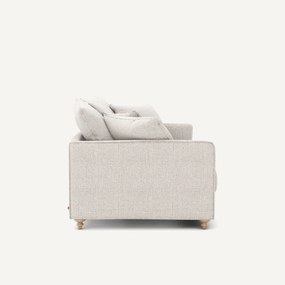 Compacte slaapbank, 3 zits, in gevlekt canvas, LAZARE