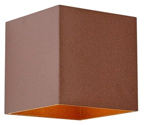 Buiten wandlamp roestbruin incl. LED IP65 met dimlicht en solar - Charlene