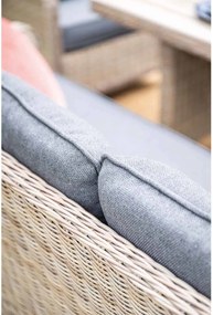 Garden Impressions Nova lounge dining set 4-delig stoel-bank - mystic grey