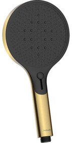 Hotbath &MORE Infinite Handdouche - 13.5cm - rond - ABS - Geborsteld messing PVD M320BBP