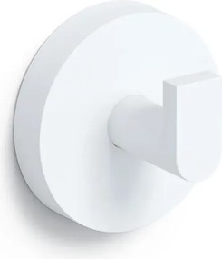 Clou Flat handdoekhaakjes wit mat - set van 2