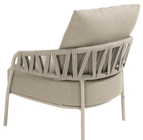 Taste by 4 Seasons Calma loungestoel latte Loungestoel   taupe weerbestendig