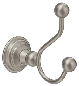 Crosswater Belgravia Handdoekhaak - dubbel - geborsteld nikkel (RVS) BL022L