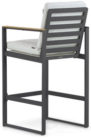 Barstoel Aluminium Grijs-antraciet Lifestyle Garden Furniture Faro