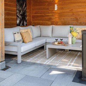 Garden Impressions Sorelli loungeset 6-delig - taupe