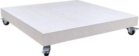 AVH parasolvoet 120 kg Hacienda / Siesta met 4 wielen zand graniet (6,4x6,4)