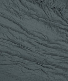Dekbedovertrek Seersucker Deluxe - 100% katoensatijn - 140x200/220 - antraciet