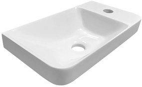 Sapho Zorba fontein 40x22cm glans wit