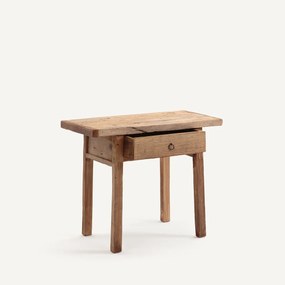 Kaptafel in massief iepenhout, Sumiko