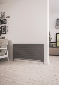 Eastbrook Addington type 10 radiator 140 x 58,8cm 1206 watt antraciet