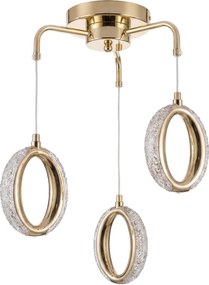HANGENDE PLAFOND LED LAMP G176-3CP GOLD