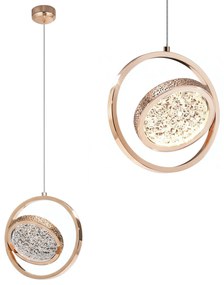 Kristallen Hanglamp LHJ106-1CP LIGHT ROSE GOLD