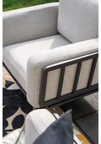 Garden Impressions Sentosa loungeset 4-delig - donker grijs