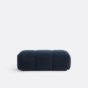 XL poef, dikke bouclé stof, L109 cm, Nuria