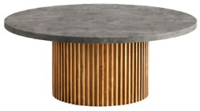 Tower Living Teakhouten Salontafel Rond Palazzo - 100 X 100cm.