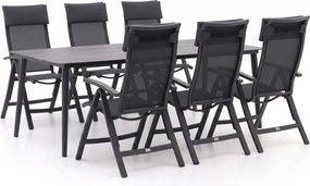 Diningset Bellagio | 6 personen | Tuinset aluminium | 7-delig | Kees Smit Tuinmeubelen
