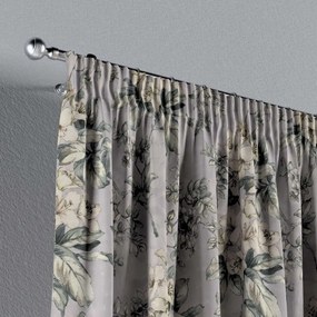 Dekoria Kant en Klaar Gordijn met plooiband, collectie Londres, olijf-beige