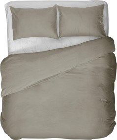 Kayori Koko Dekbedovertrek Taupe – Bij Swiss Sense