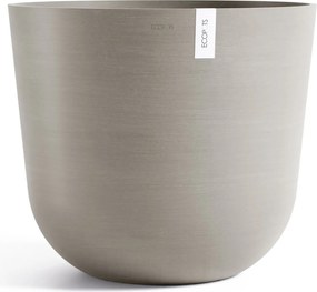 Ecopots bloempot Oslo 65 - Rond - Taupe - Diameter 65 x H56,6 cm