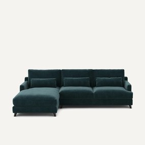 Chenille fluwelen hoekbank, Alwine