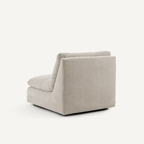 Modulaire fauteuil van chenillefluweel, Giuliano