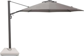 Zweefparasol 3.5m S2 Excellent (excl. voet) Taupe-naturel-bruin Camello Luna