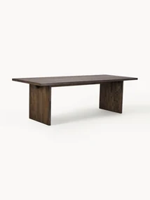 Eettafel Emmett van eikenhout, 240 x 95 cm