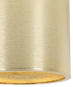 Design Spot / Opbouwspot / Plafondspot goud - Impact Honey Design GU10 cilinder / rond Binnenverlichting Lamp