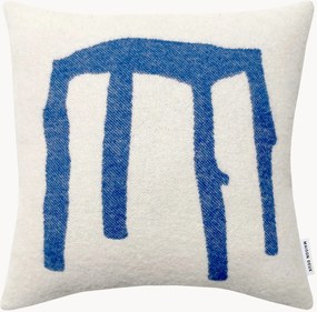 Jacquard wollen kussen Teun Zwets