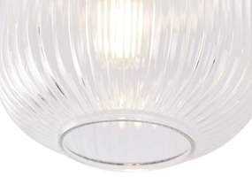 Smart plafondlamp messing incl. Wifi A60 - Karel