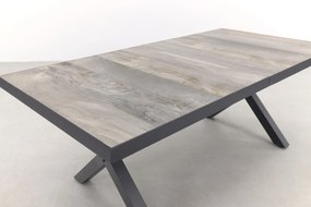 Hartman Napoli/Ottowa 205-265x100 cm. - 7-delige stapelbare tuinset