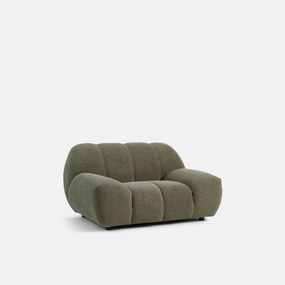 XL fauteuil, reliëfstof, Nuria